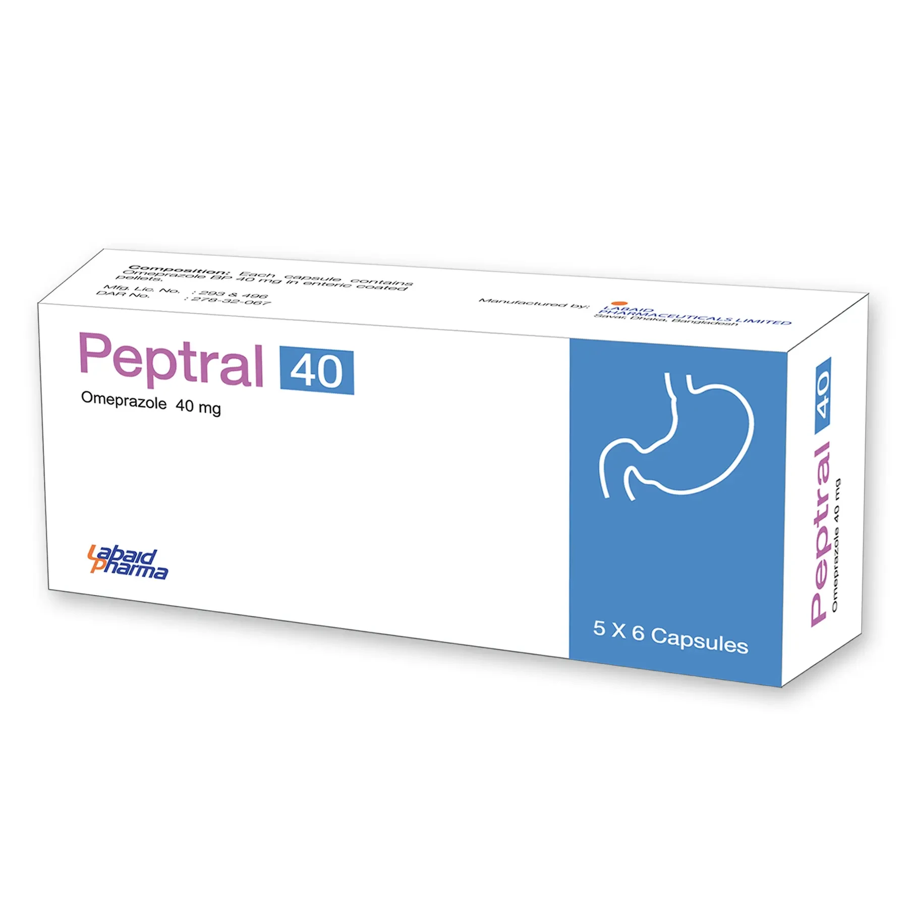 Capsule Peptral 40mg (30pcs)