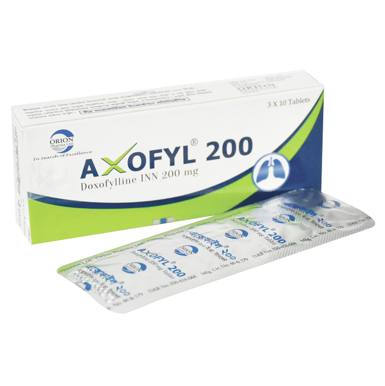 Tablet Axofyl 200mg (30pcs)