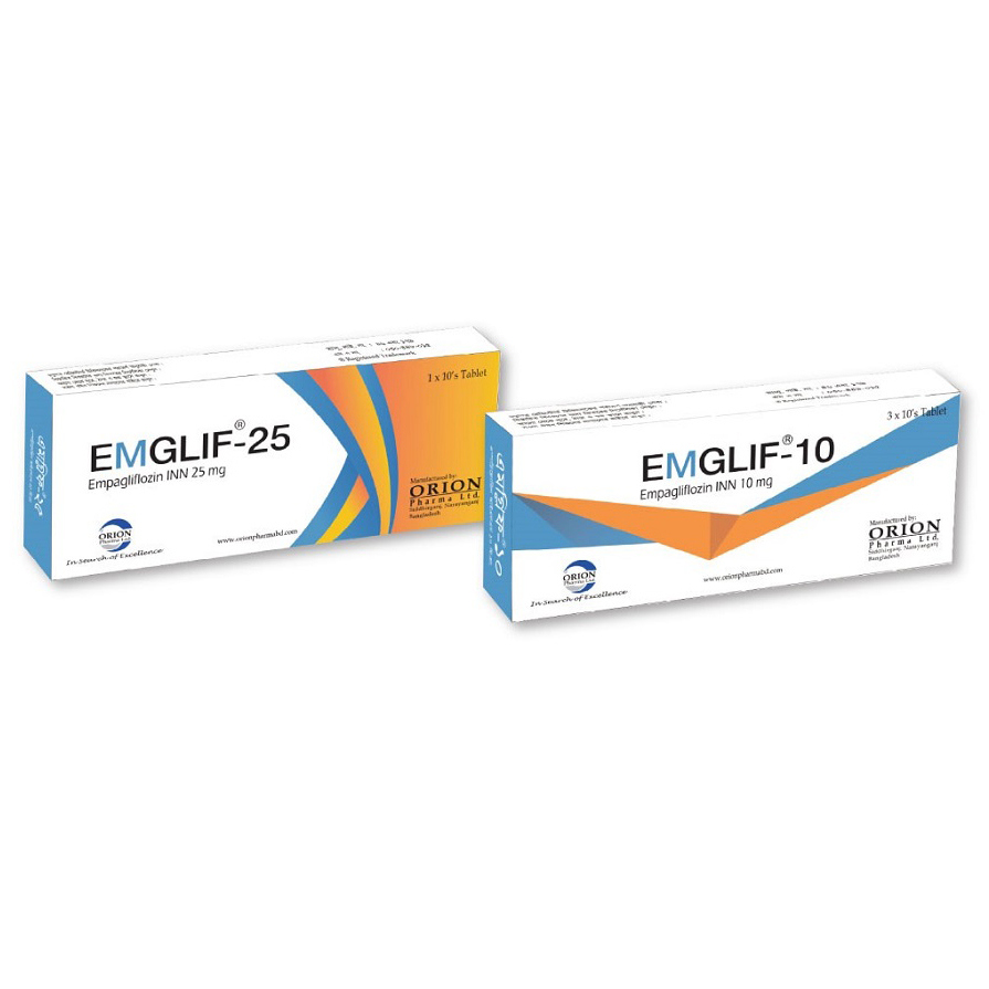 Tablet Emglif 10mg (30pcs)