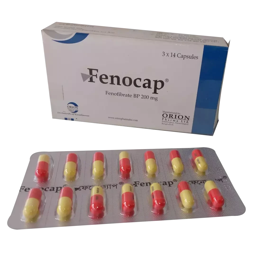 Capsule Fenocap 200mg (42 pcs)