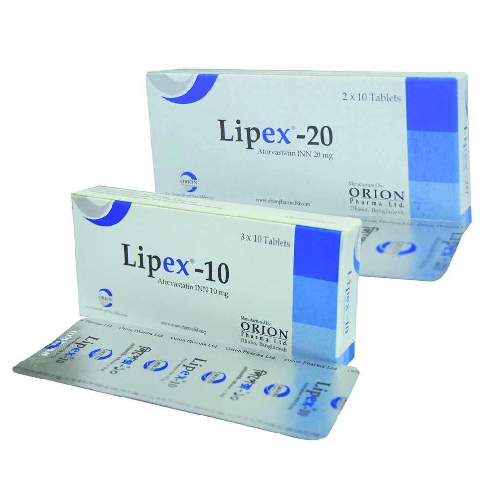Tablet Lipex 10mg (30pcs)