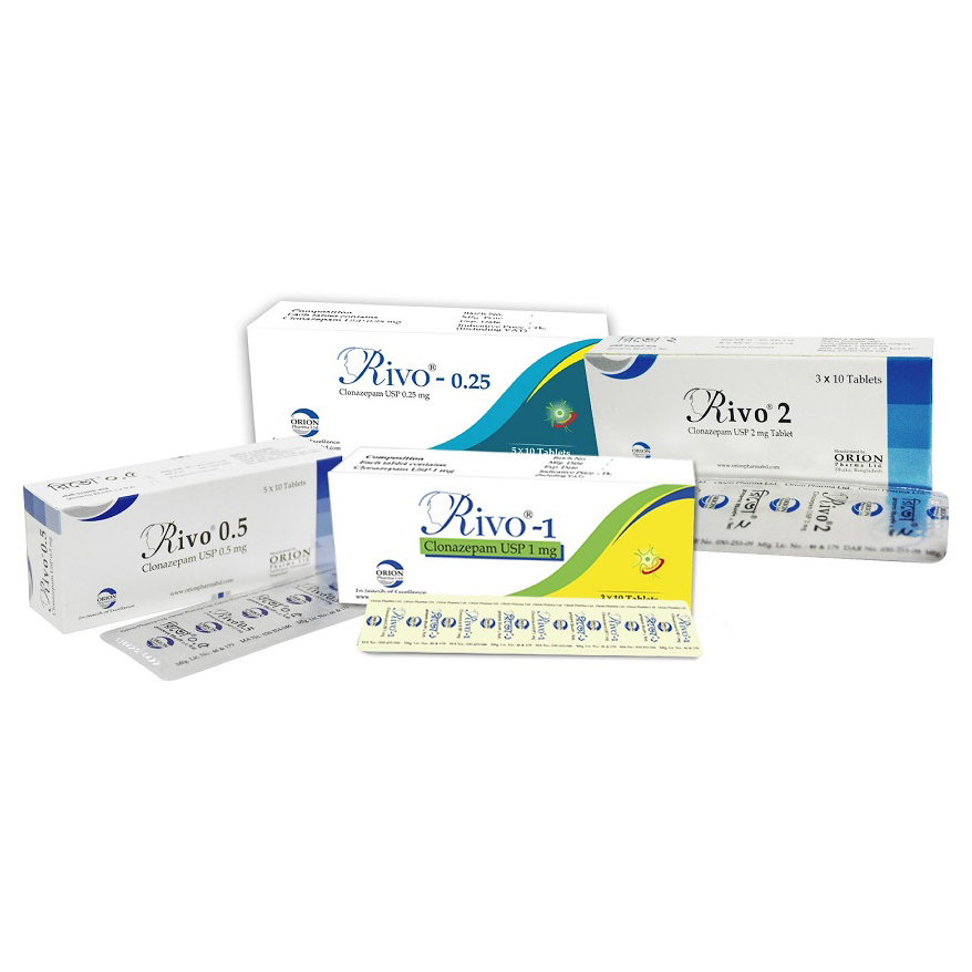 Tablet Rivo 2mg (30pcs)