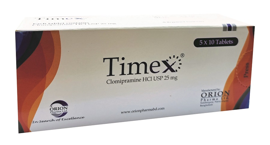Tablet Timex 25 mg (50 pcs)