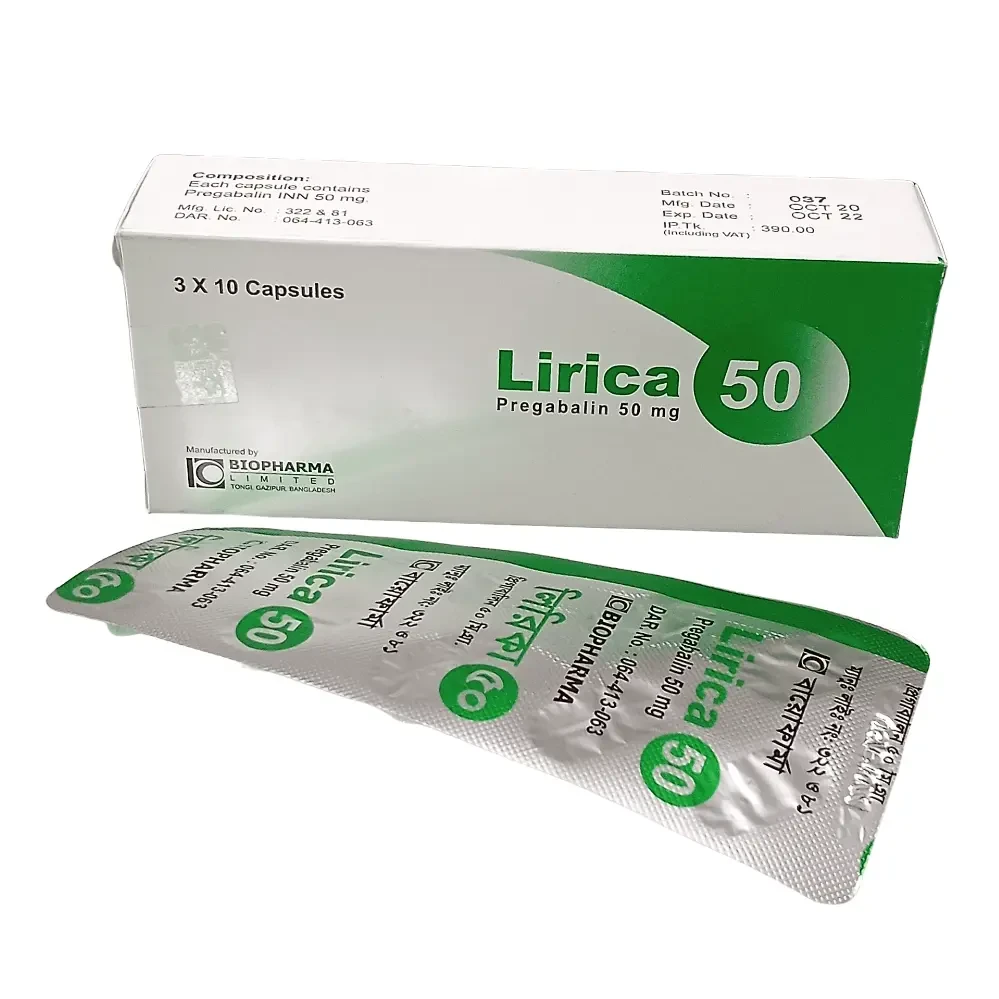 Capsule Lirica 50 mg (30pcs)