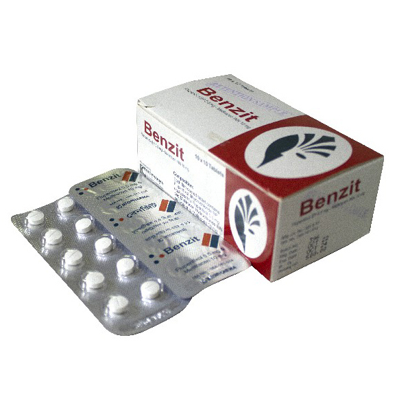 Tablet Benzit 0.5 mg+10 mg (100pcs)