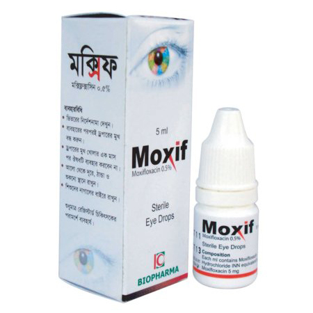 Moxif 0.5% EYE DROP (5ml)