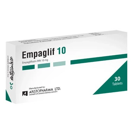 Tablet Empaglif 10mg (30pcs)