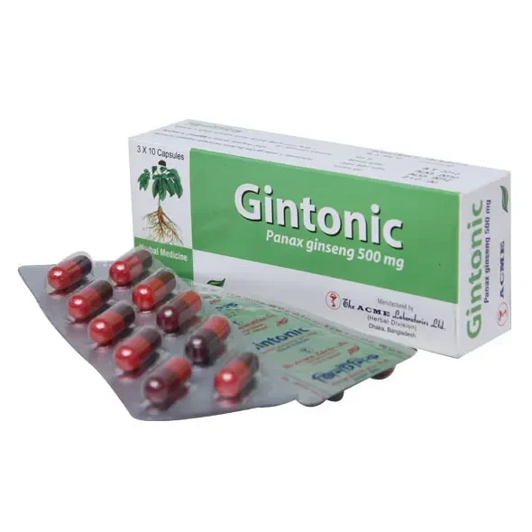 Capsule Gintonic 500mg (30pcs)
