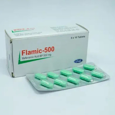Tablet Flamic 500mg (50pcs)