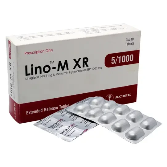 Tablet Lino M XR 5/1000mg (30pcs)