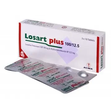 Tablet Losart plus 100+12.5mg (30pcs)