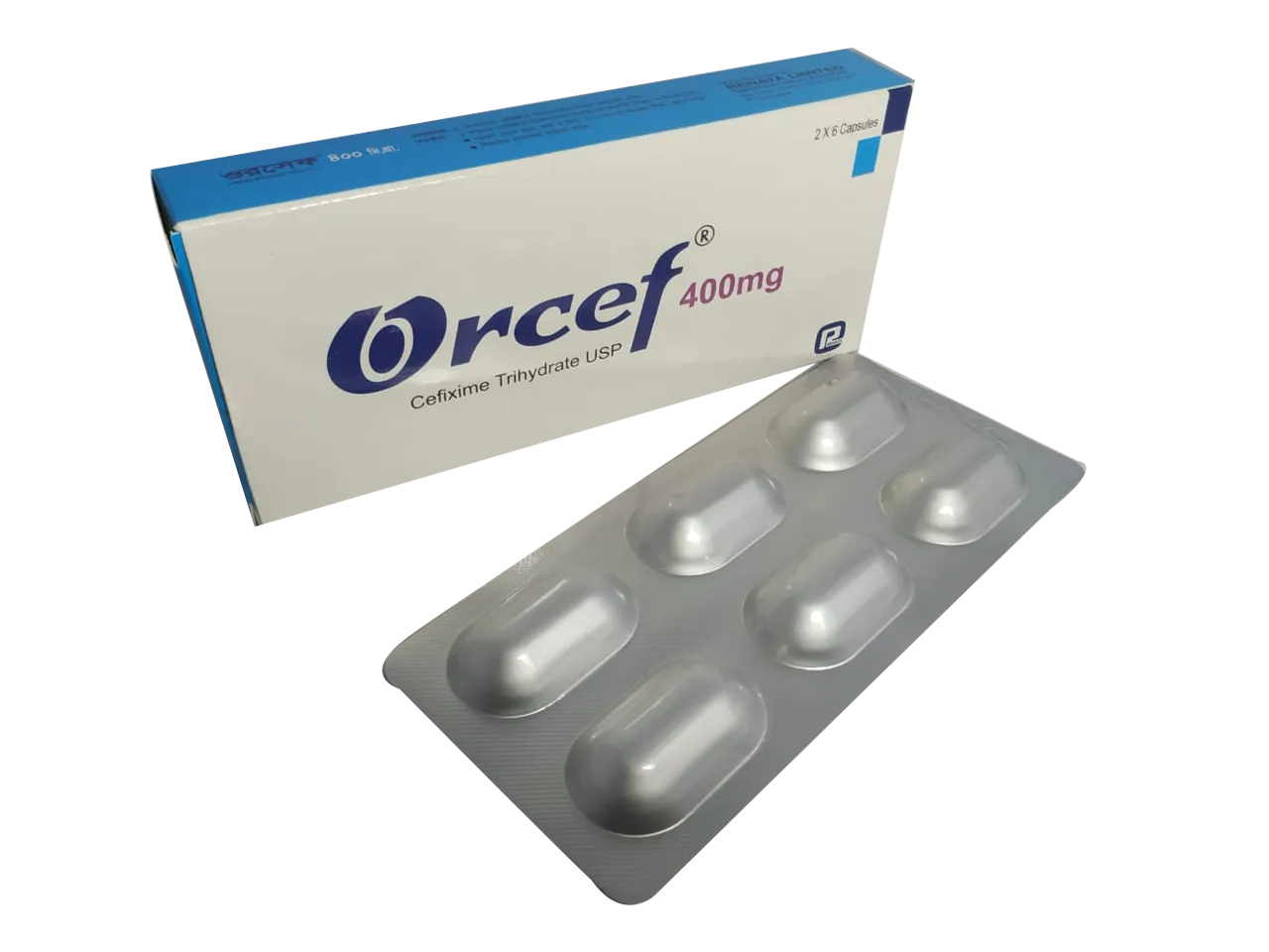 Capsule Orcef 400mg (12pcs)