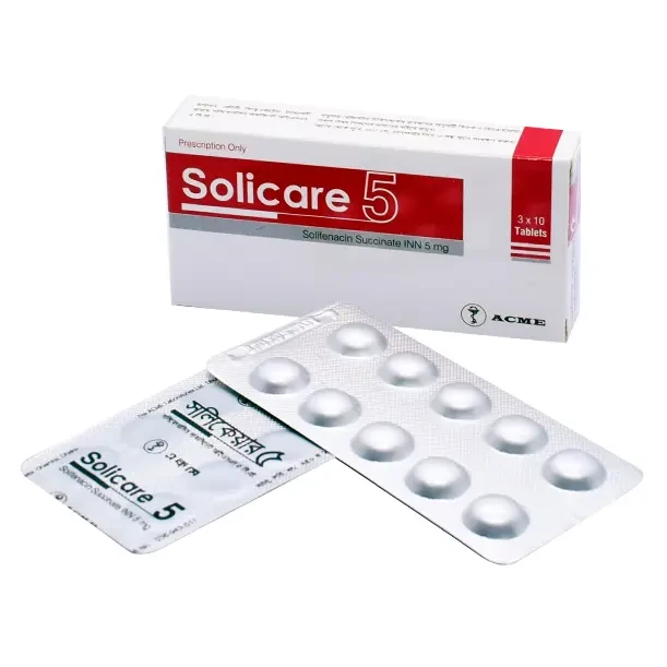 Tablet Solicare 5mg (30pcs)