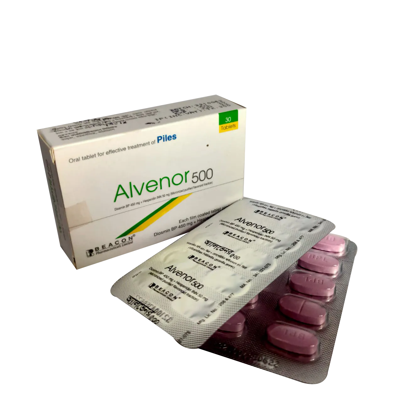 Tablet  Alvenor 500  (30 Pcs)