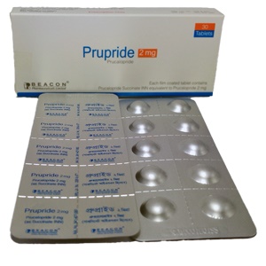 Tablet  Prupride 2 mg (30pcs)