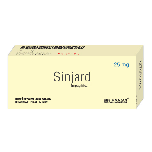 Tablet Sinjard 25mg (14pcs)