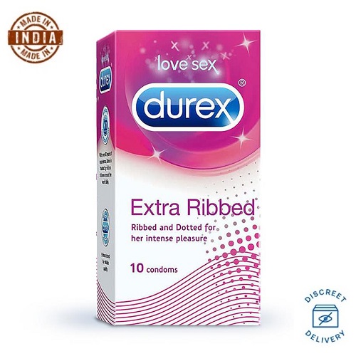 Condom Durex Extra Ribbed (1Box) (10pcs)