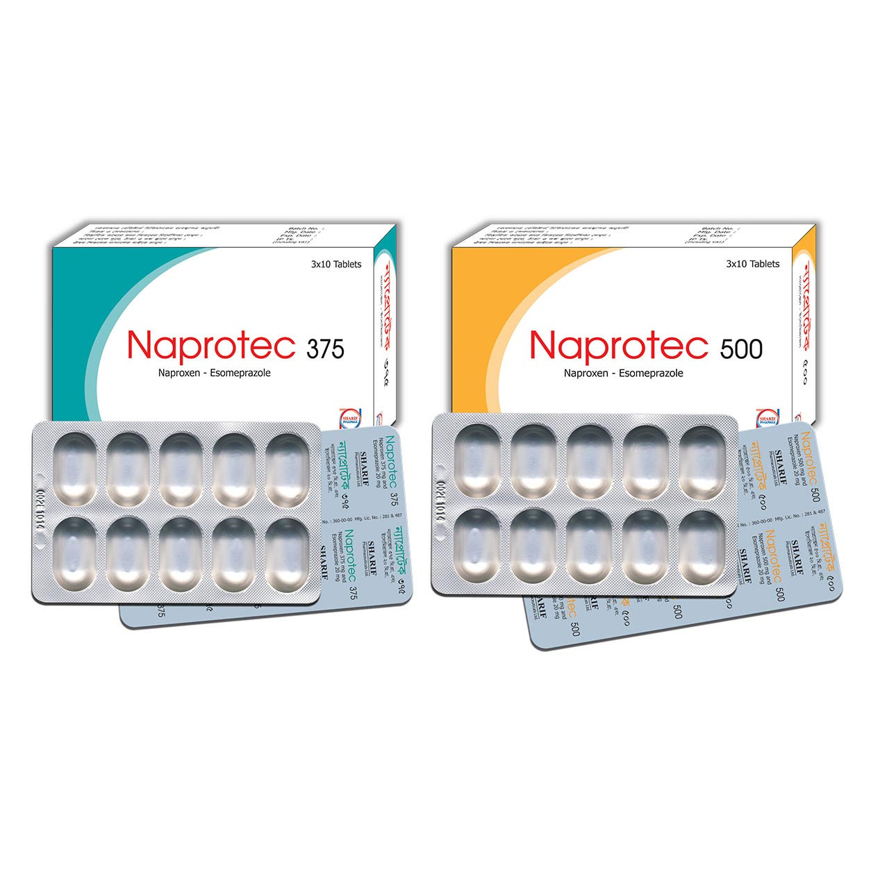 Tablet Naprotec 500mg+20mg (30pcs)