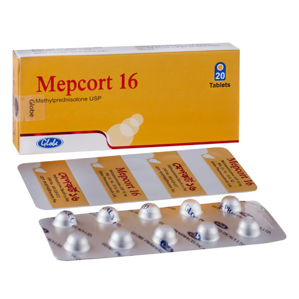Tablet Mepcort 16mg (20pcs)