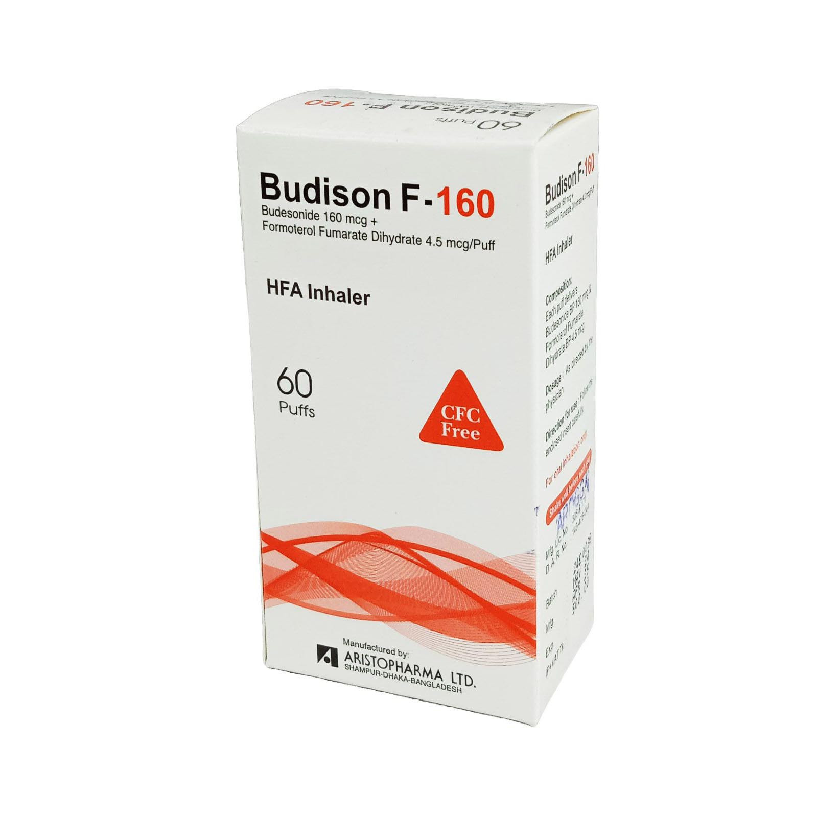 Inhelar Budisone F-160 (60 puff)