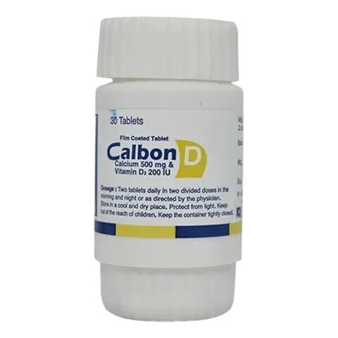 Tablet Calbon D (30pcs)(Pot)