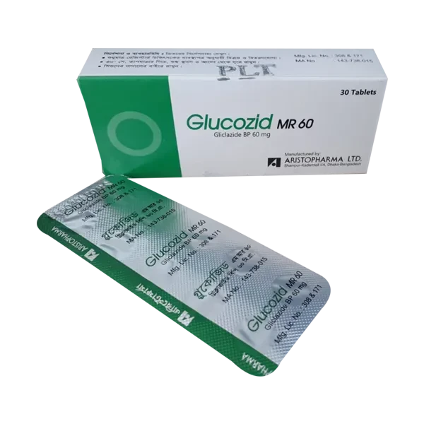Tablet Glucozid MR 60mg (30pcs)