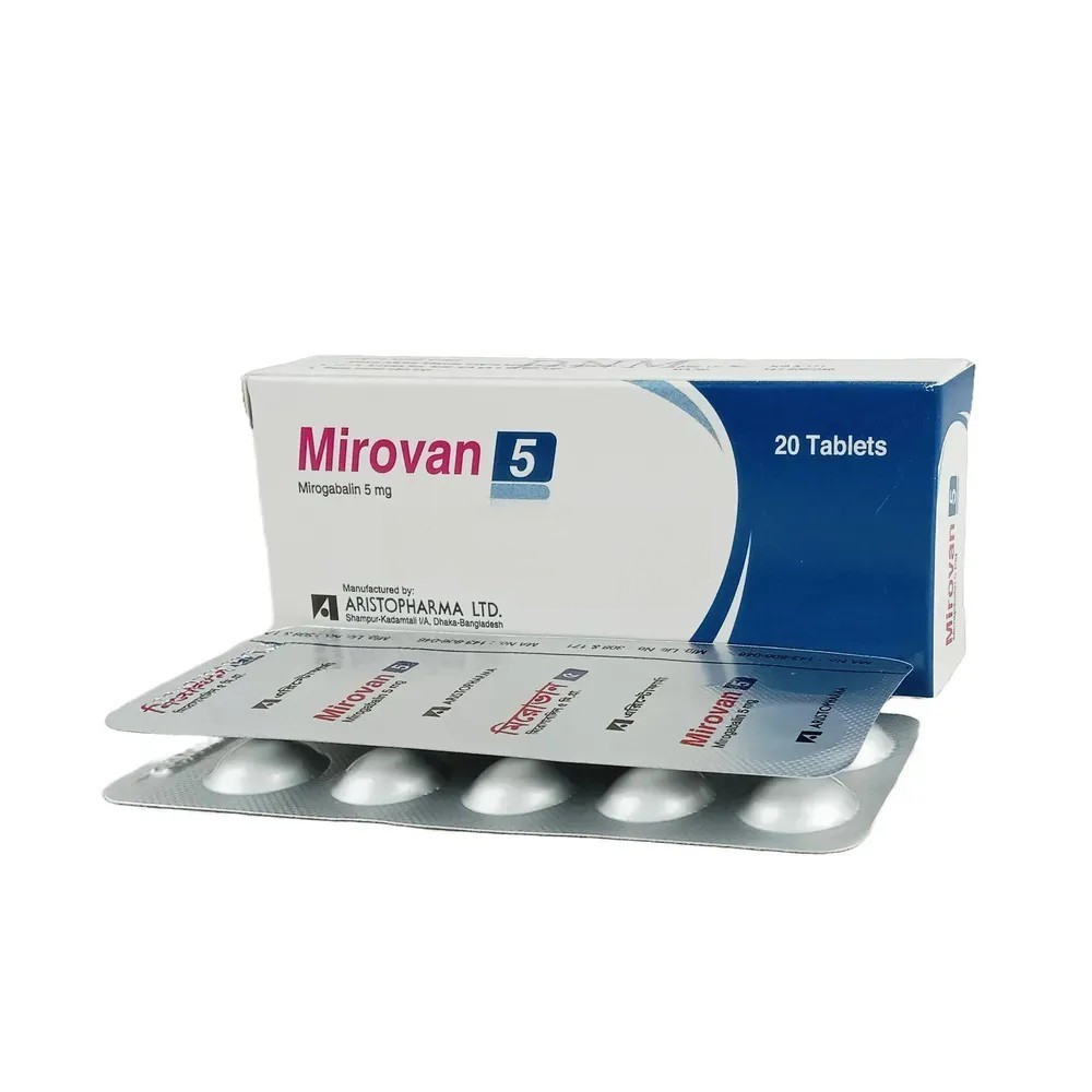 Tablet Mirovan 5mg (20pcs)