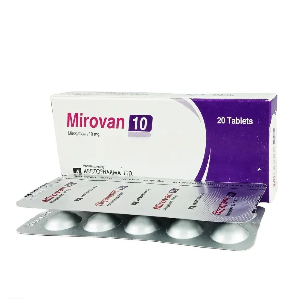 Tablet Mirovan 10mg (20pcs)