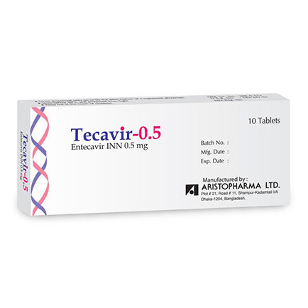 Tablet Tecavir 0.5mg (10pcs)