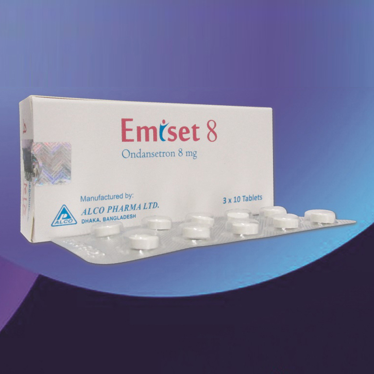 Tablet Emiset 8mg (30pcs)
