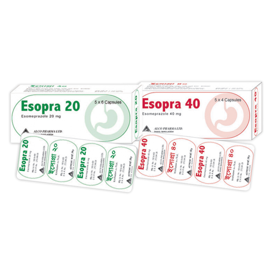 Capsule Esopra 20mg (60pcs)