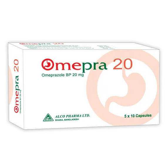 Capsule Omepra 20mg (100pcs)