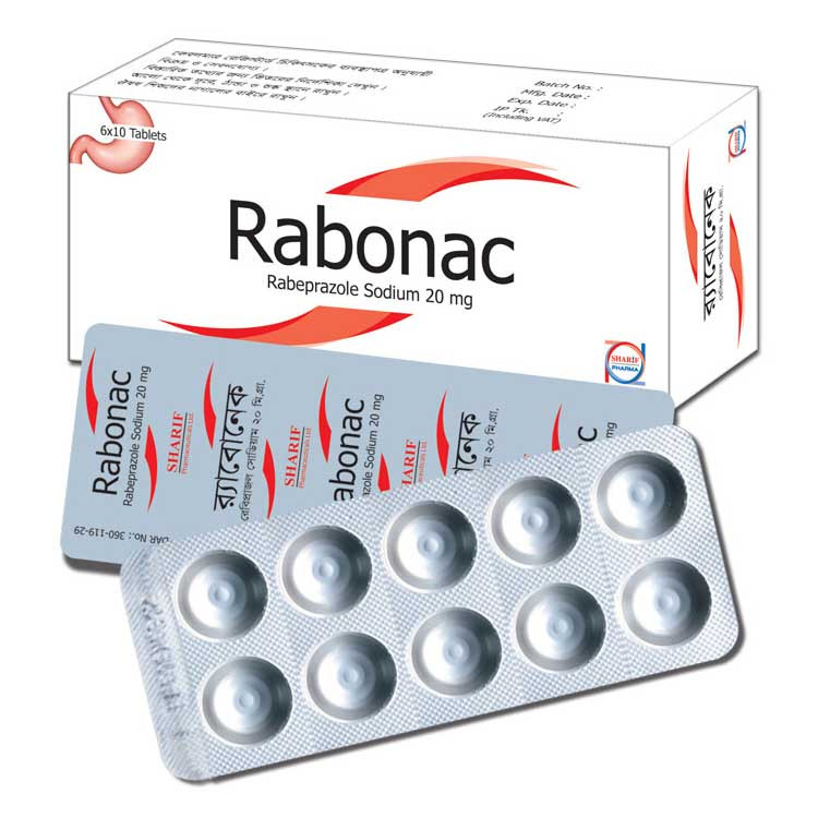 Tablet Rabonac 20mg (100pcs)
