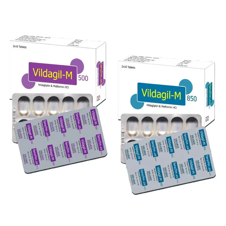 Tablet vildagil M 50mg+850mg(20pcs)