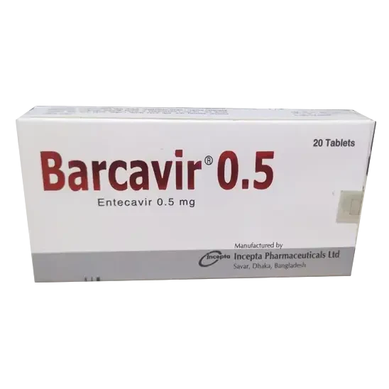 Tablet Barcavir 0.5mg (20pcs)
