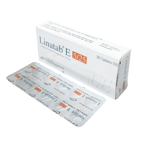 Tablet Linatab E 25mg+5mg (30pcs)