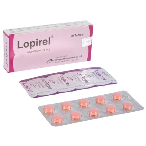 Tablet Lopirel 75mg (30pcs)