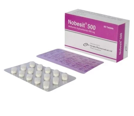 Tablet Nobesit 500mg (60pcs)