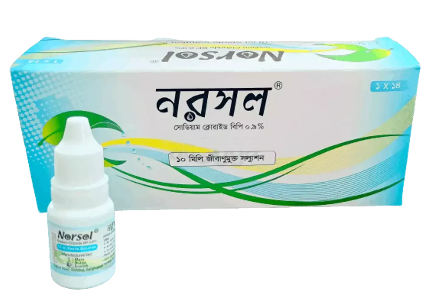 Norsol Opthalmic Solution 0.9% (10ml) (14pcs)