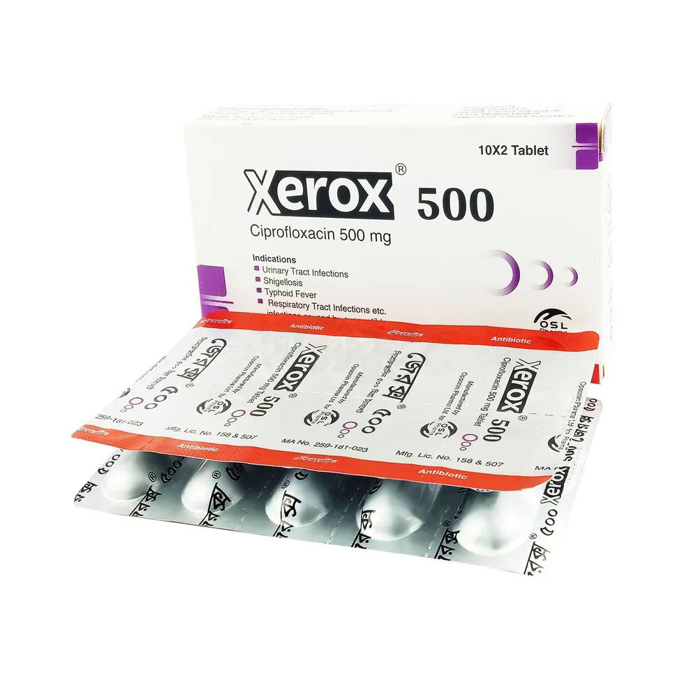 Tablet Xerox 500mg (20pcs)