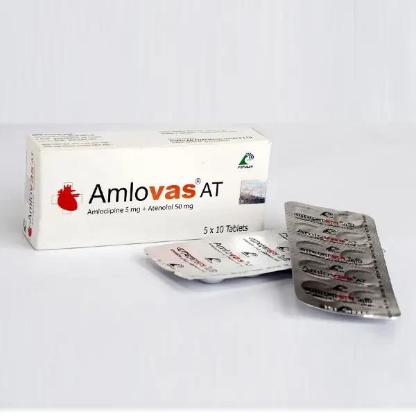 Tablet Amlovas AT 5mg+50mg (50pcs)