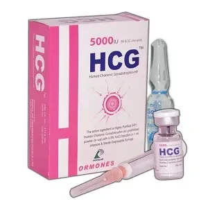 Injection HCG 5000 iu/Vail