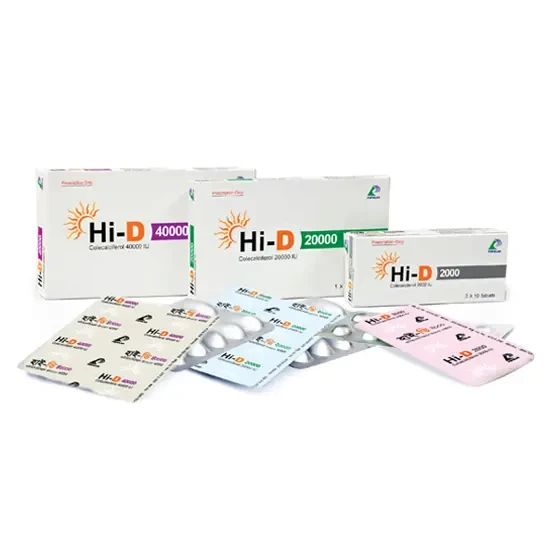 Capsule HI-D 20000iu (10pcs)