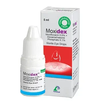 Eye Drop Moxidex 0.5%+0.1% (5ml)