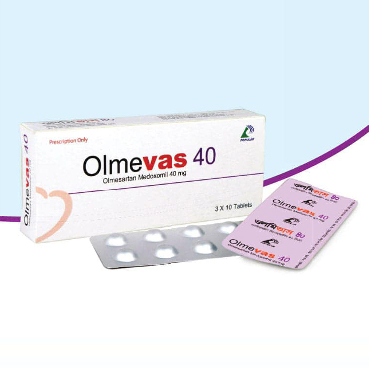 Tablet Olmevas 40mg (30pcs)