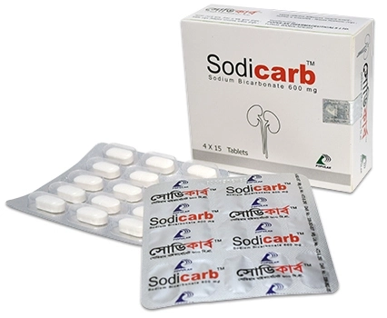 Tablet Sodicarb 600mg (60pcs)