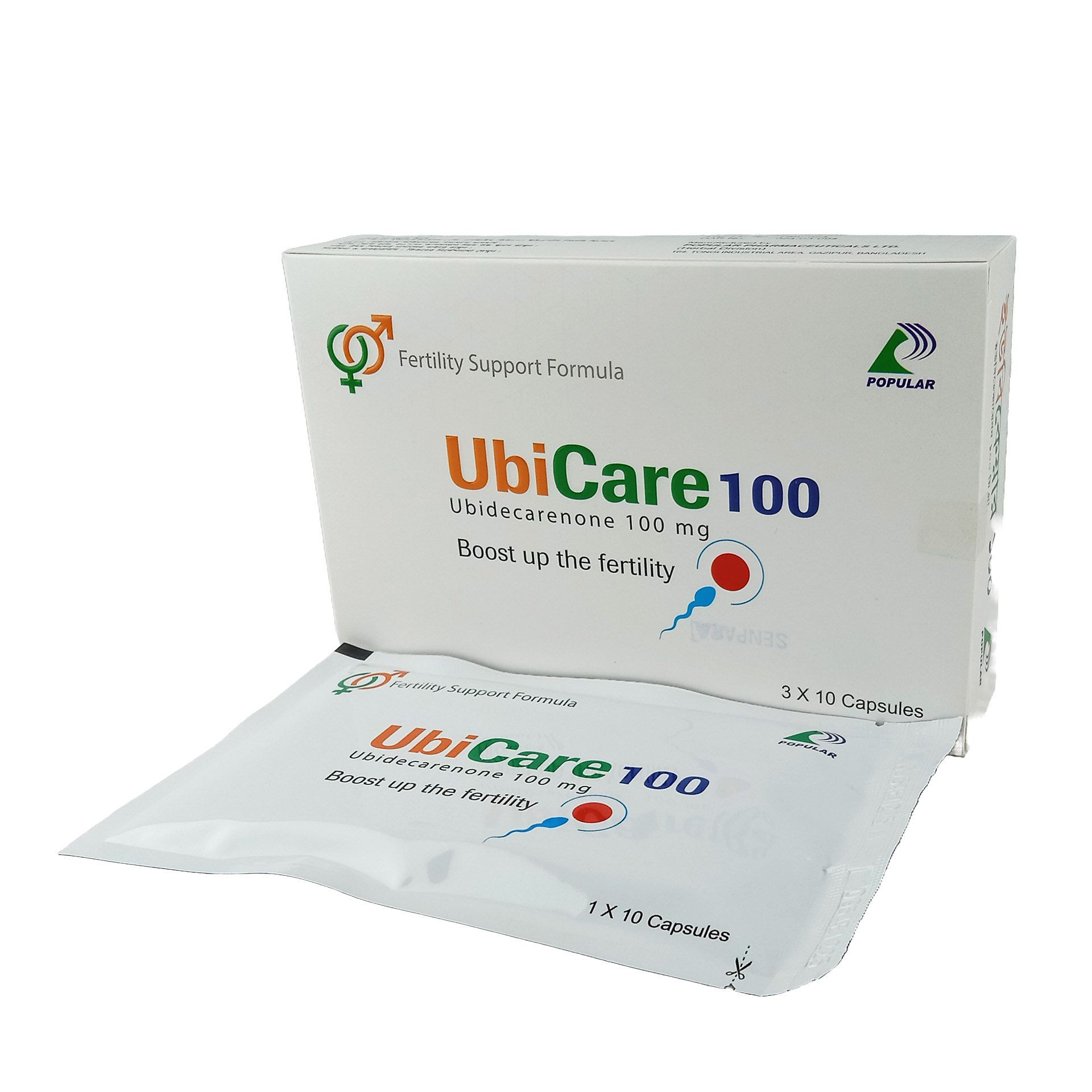 Capsule Ubicare 100mg (30pcs)