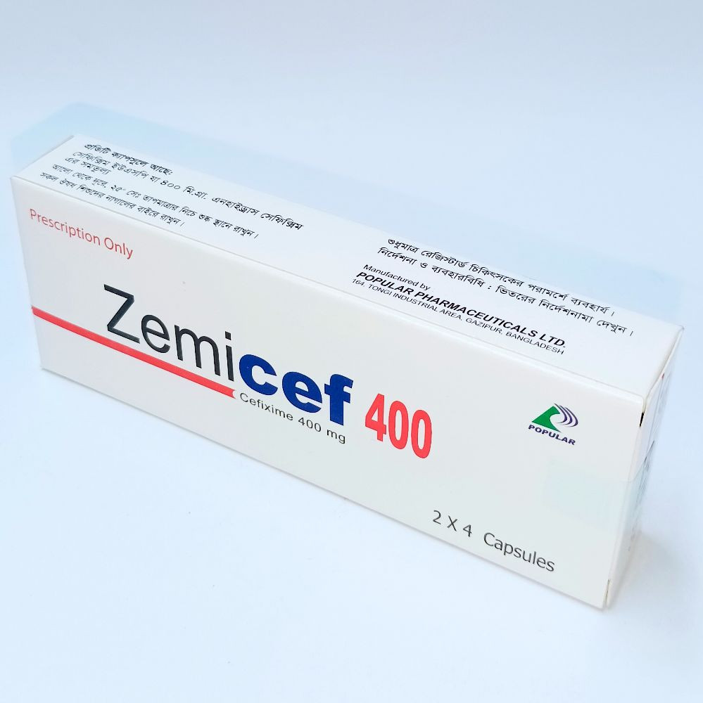 Capsule Zemicef 400mg (14pcs)
