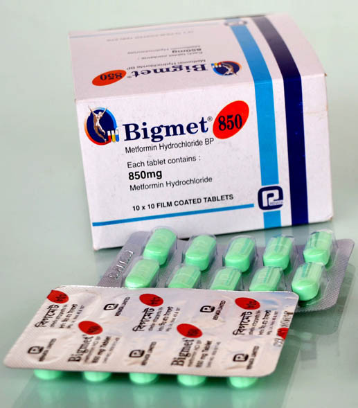 Tablet Bigmet 850mg (100pcs)