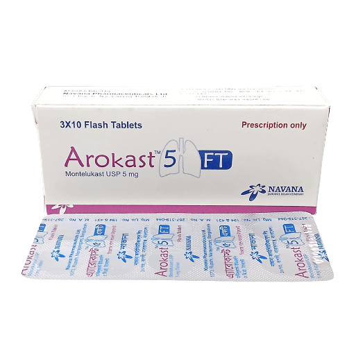 Tablet Arokast FT 5mg (30pcs)